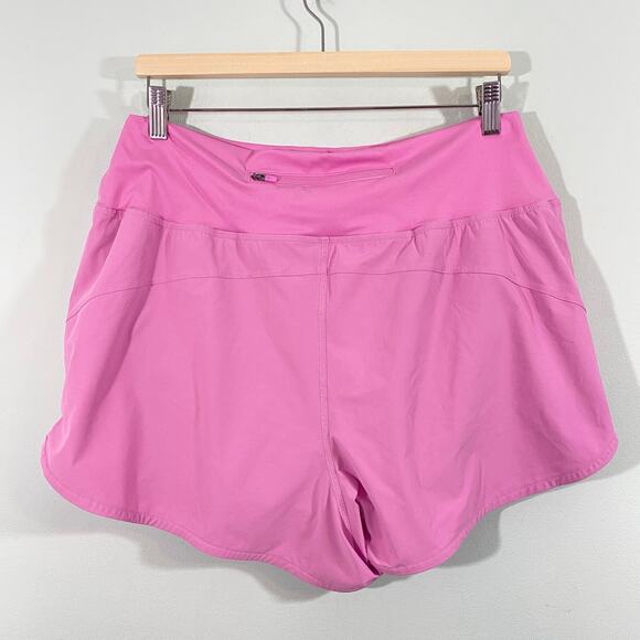 Gilly Hicks by Hollister Pink High Rise Lined Active Running Shorts Size XL - Picture 7 of 7